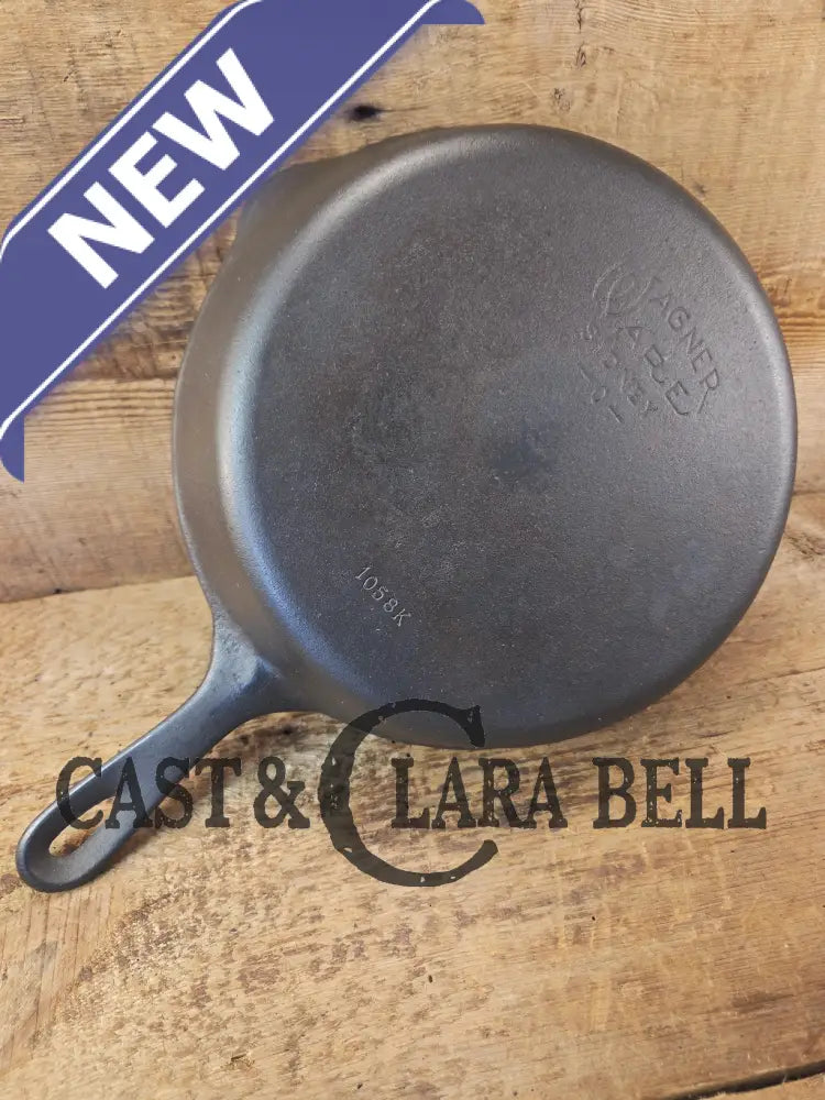 Our Best Seller! 1930’s Wagner Ware Sidney -O- #8 Skillet with Smooth Bottom 1058 K. Skillet