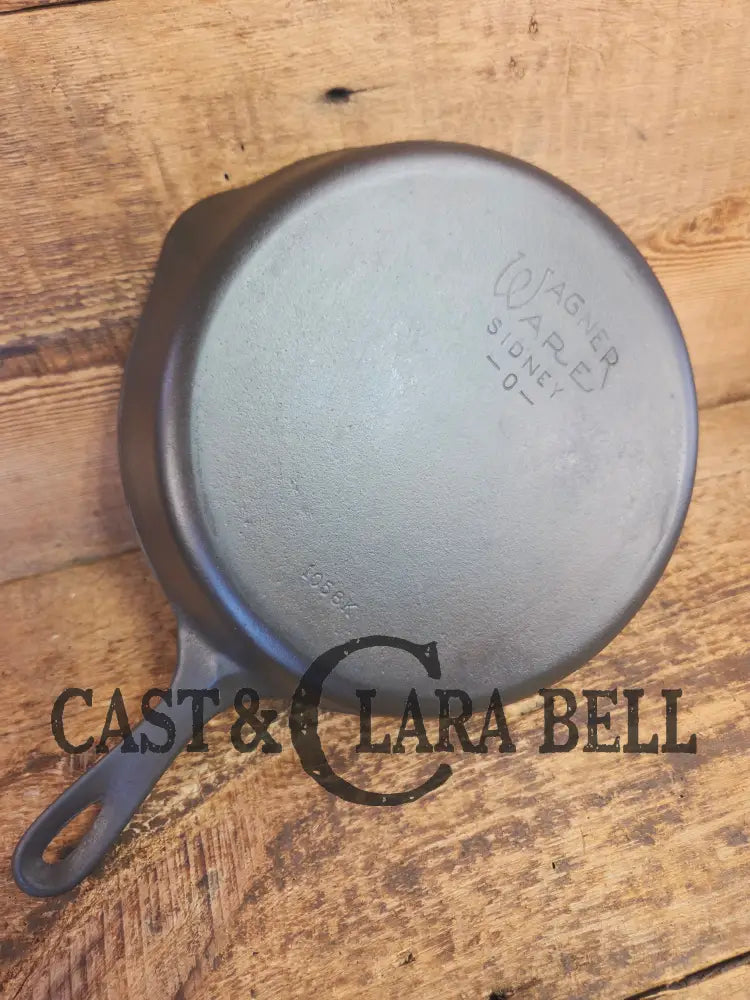 Our Best Seller! 1930’s Wagner Ware Sidney -O- #8 Skillet with Smooth Bottom 1058 K - Skillet