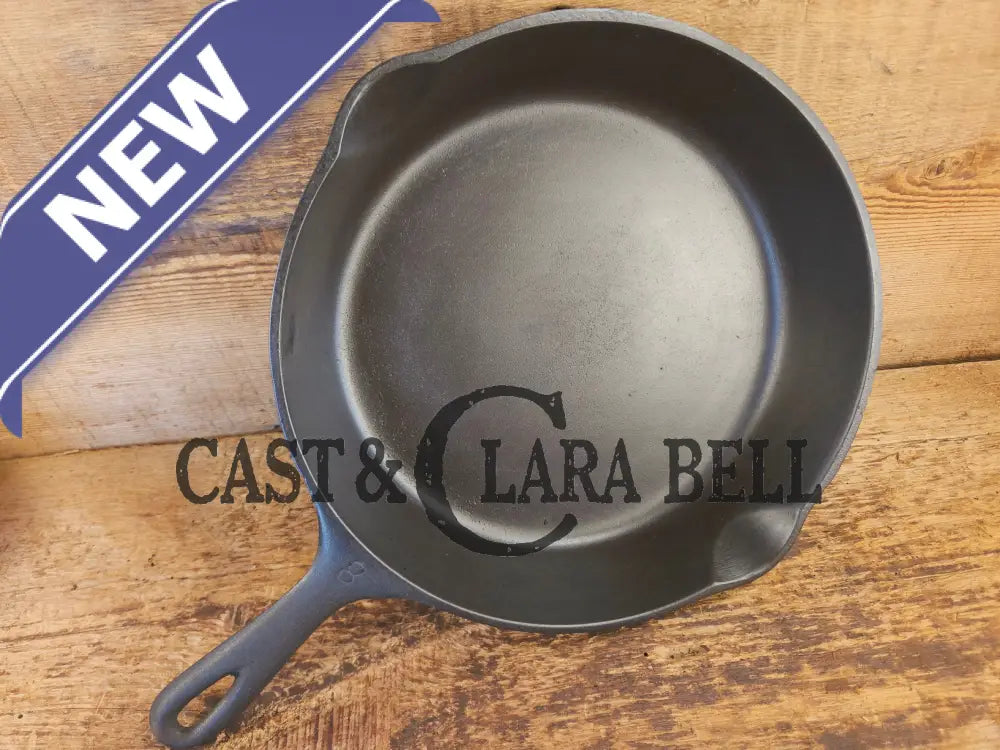 Our Best Seller! 1930’s Wagner Ware Sidney -O- #8 Skillet with Smooth Bottom 1058 K - Skillet