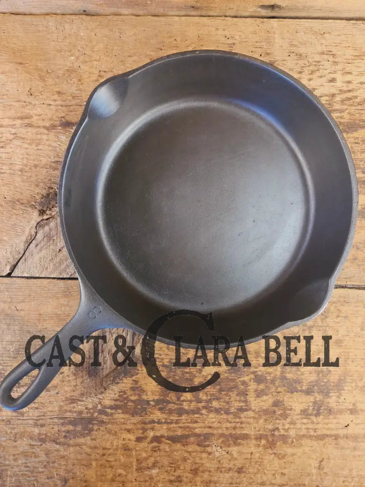 Our Best Seller! 1930’s Wagner Ware Sidney -O- #8 Skillet with Smooth Bottom 1058 K - Skillet