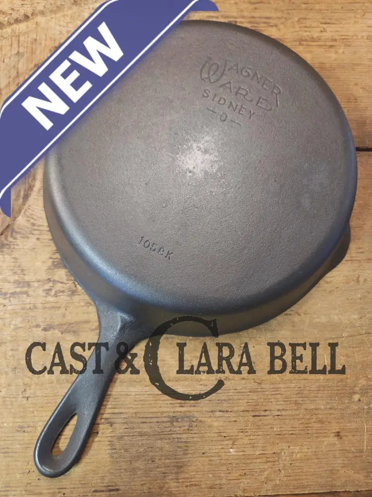 Our Best Seller! 1930’s Wagner Ware Sidney -O- #8 Skillet with Smooth Bottom 1058 K. Skillet
