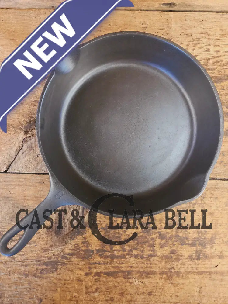 Our Best Seller! 1930’s Wagner Ware Sidney -O- #8 Skillet with Smooth Bottom 1058 K - Skillet
