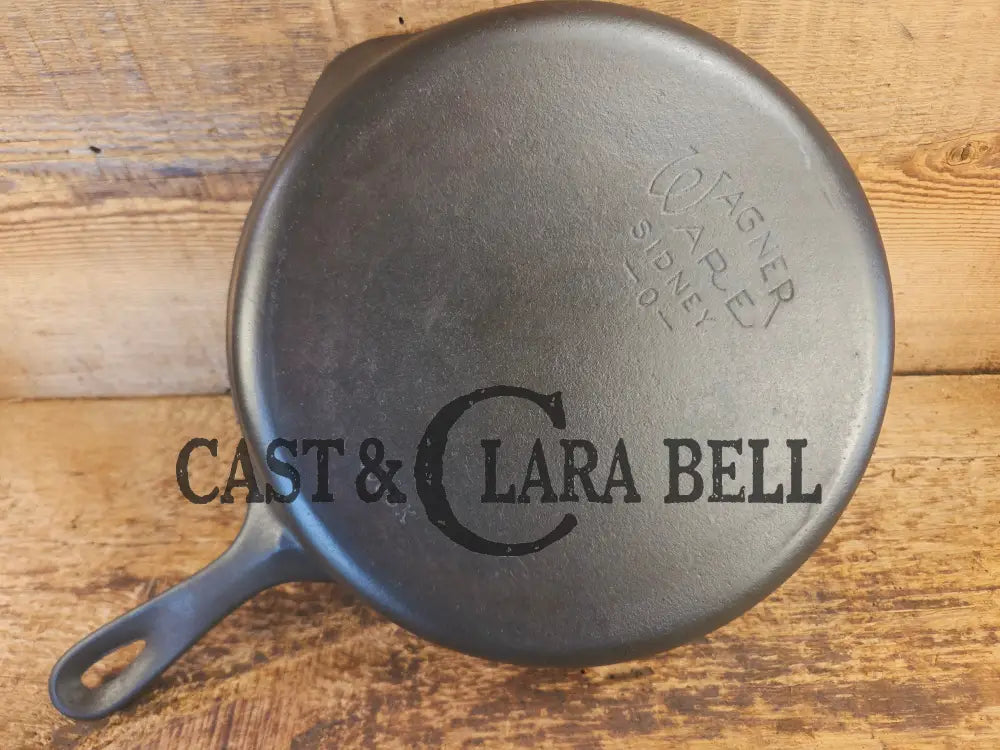 Our Best Seller! 1930’s Wagner Ware Sidney -O- #8 Skillet with Smooth Bottom 1058 K - Skillet