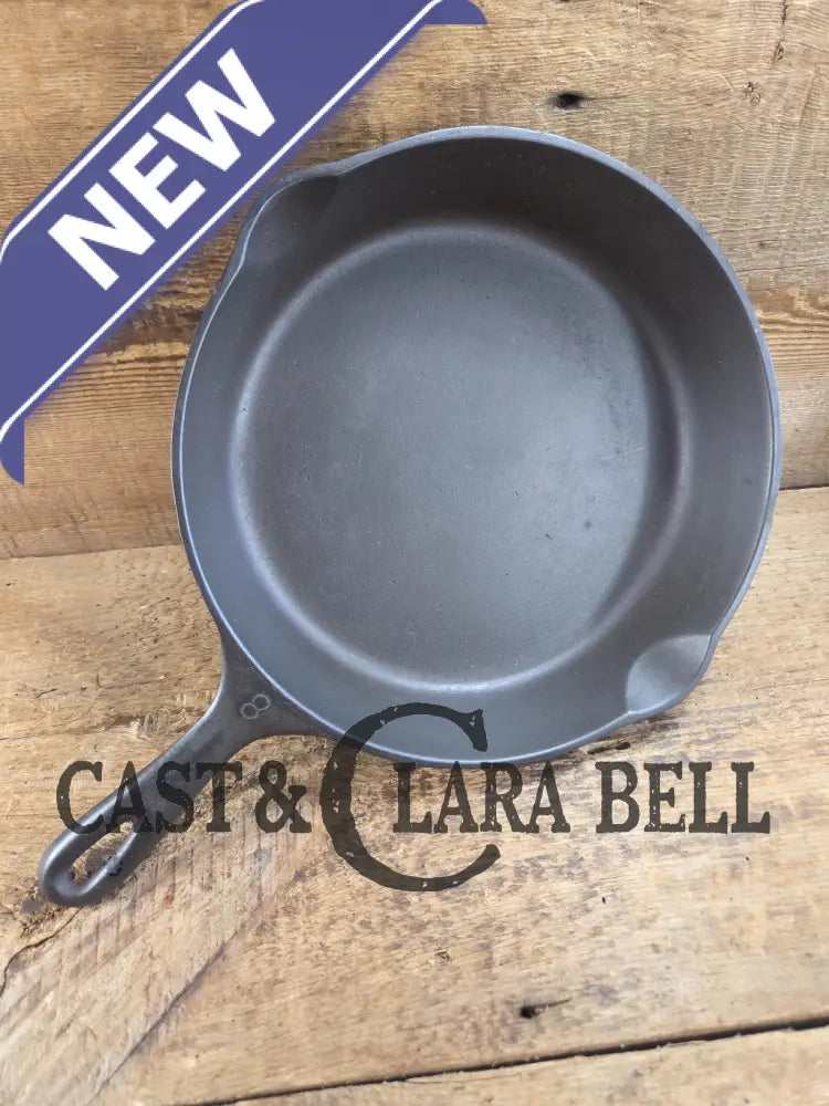 Our Best Seller! 1930’s Wagner Ware Sidney -O- #8 Skillet with Smooth Bottom 1058 K. Skillet