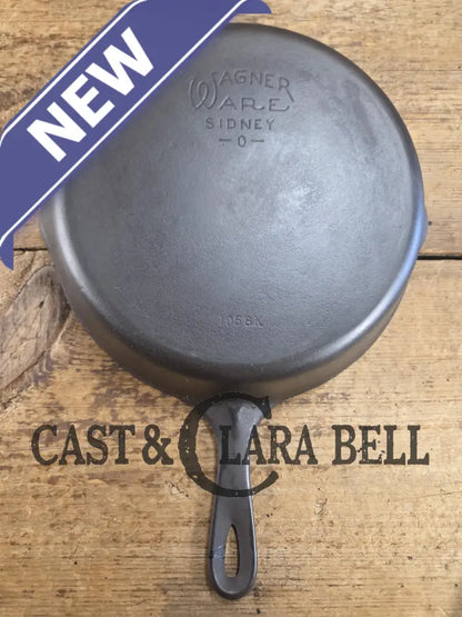 Our Best Seller! 1930’s Wagner Ware Sidney -O- #8 Skillet with Smooth Bottom 1058 K. Skillet