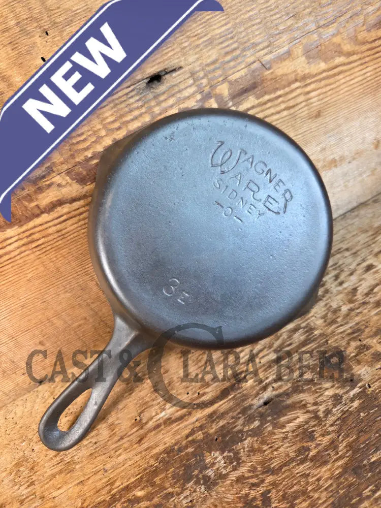 Our best seller! Beautiful 1920’s Era Wagner Ware #3 Egg Skillet 3 E. Restored and Ready to Use! - Skillet
