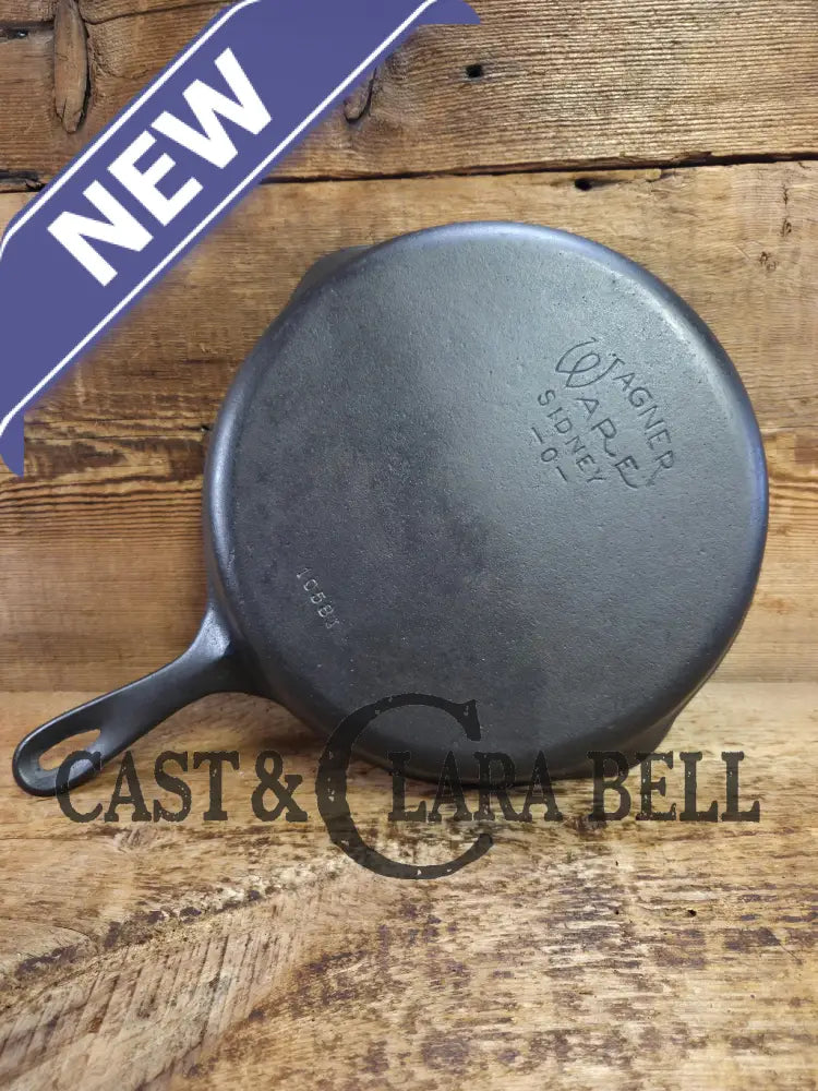 Our Best Seller! Wagner Ware #8 Cast Iron Skillet with Smooth Bottom 1058 I. Best seller for size and weight Skillet