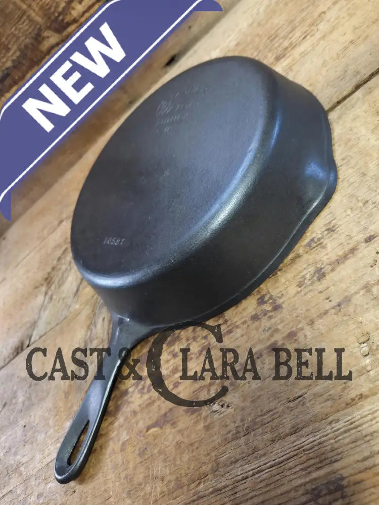 Our Best Seller! Wagner Ware #8 Cast Iron Skillet with Smooth Bottom 1058 I. Best seller for size and weight Skillet