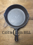 The Classic! Wagner Ware Sidney -O- #8 Skillet with Stylized Logo and Smooth Bottom 1058 O SC24 Skillet