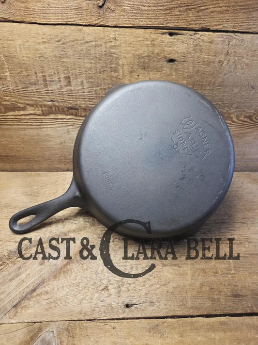 The Classic! Wagner Ware Sidney -O- #8 Skillet with Stylized Logo and Smooth Bottom 1058 O SC24 Skillet