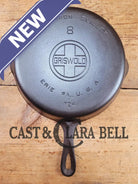 Our Classic Best Seller! 1930’s Griswold #8 Cast Iron Skillet with Large Block Logo 704 T Skillet