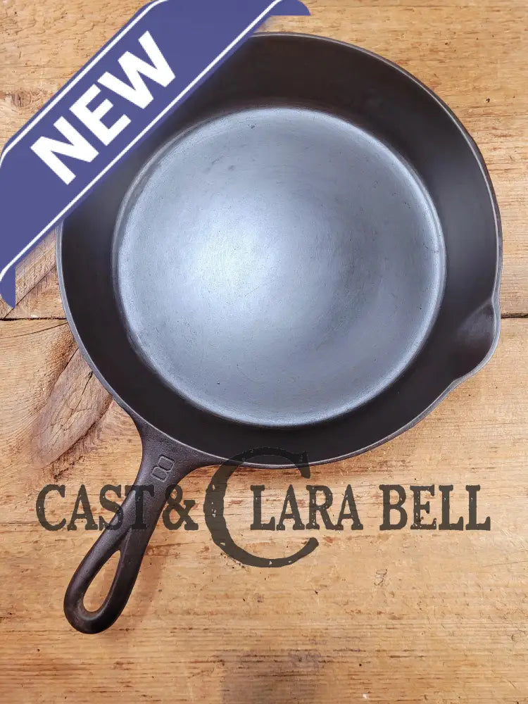 Our Classic Best Seller! 1930’s Griswold #8 Cast Iron Skillet with Large Block Logo 704 T Skillet