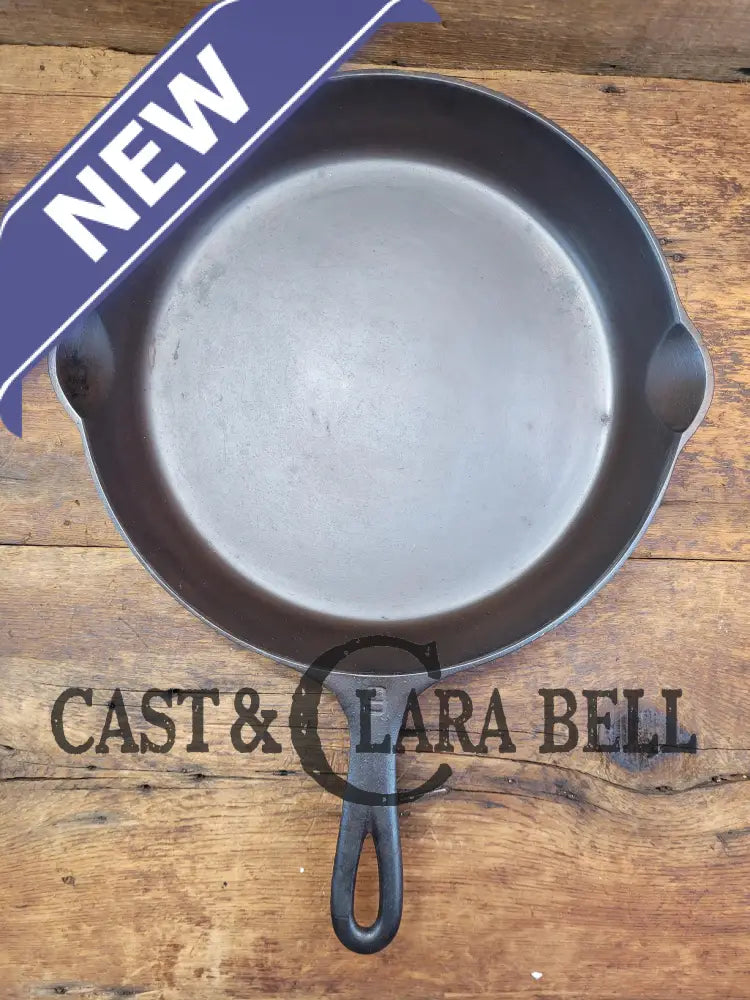 Our Favorite! 1920’S Griswold’s Victor #9 Skillet With Heat Ring 723. Amazing Daily Cooker