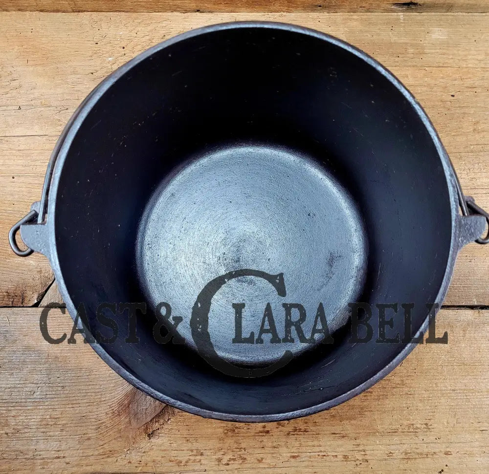 Perfect! 1910’S Griswold Erie #7 Stock Pot. #810. Perfect For Chili Soups Or Stews! Tough To