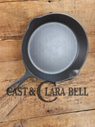 Perfect for gas or electric coil! 1930’s Griswold #8 Skillet with Large Block Logo and Smooth Bottom Erie PA USA p/n