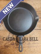 Perfect for gas or electric coil! 1930’s Griswold #8 Skillet with Large Block Logo and Smooth Bottom Erie PA USA p/n