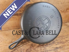 Perfect for gas or electric coil! 1930’s Griswold #8 Skillet with Large Block Logo and Smooth Bottom Erie PA USA p/n