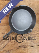 Perfect for gas or electric coil! 1930’s Griswold #8 Skillet with Large Block Logo and Smooth Bottom Erie PA USA p/n