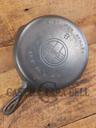 Perfect for gas or electric coil! 1930’s Griswold #8 Skillet with Large Block Logo and Smooth Bottom Erie PA USA p/n