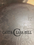 Phenomenal! Very rare 1910’s Griswold Size #11 (2634) Dutch Oven with Slant Logo and (2636) Lid. One you don’t see