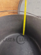 Phenomenal! Very rare 1910’s Griswold Size #11 (2634) Dutch Oven with Slant Logo and (2636) Lid. One you don’t see