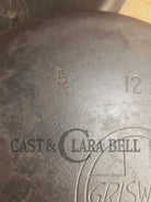 Phenomenal! Very rare 1910’s Griswold Size #11 (2634) Dutch Oven with Slant Logo and (2636) Lid. One you don’t see