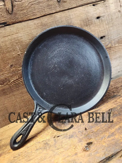 Piece Of American History. Late 1800’S Antique Gate Marked Round Cast Iron Stove Eye Griddle.