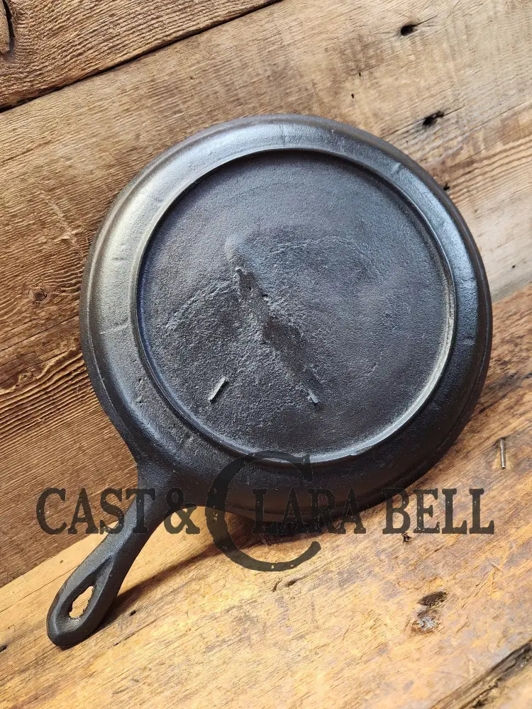 Piece Of American History. Late 1800’S Antique Gate Marked Round Cast Iron Stove Eye Griddle.