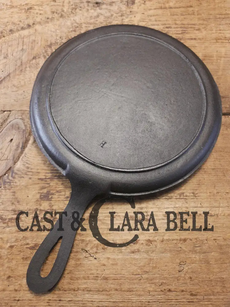 Piece of American history. Late 1800’s antique Gate marked Round Cast Iron Stove Eye Griddle. Elegant and hard working.