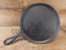 Piece of American history. Late 1800’s antique Gate marked Round Cast Iron Stove Eye Griddle. Elegant and hard working.