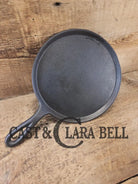 Piece of American history. Late 1800’s antique Gate marked Round Cast Iron Stove Eye Griddle. Elegant and hard working.