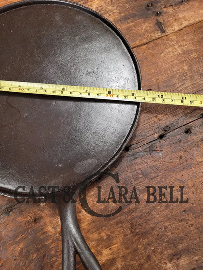 Piece Of American History. Late 1800S Antique Gate Marked Round Cast Iron Stove Eye Griddle. Elegant