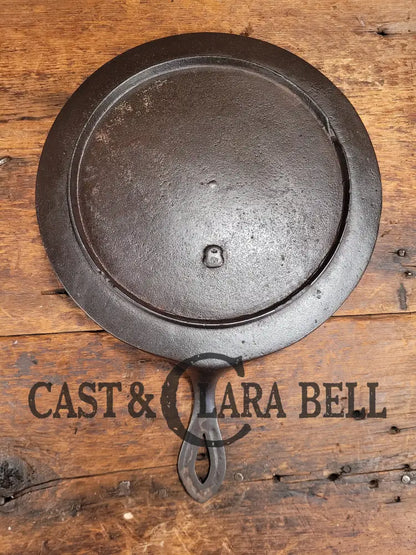 Piece Of American History. Late 1800S Antique Gate Marked Round Cast Iron Stove Eye Griddle. Elegant