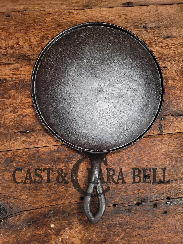 Piece Of American History. Late 1800S Antique Gate Marked Round Cast Iron Stove Eye Griddle. Elegant