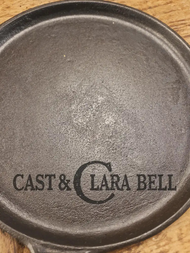 Piece of American history. Late 1800’s unknown antique Gate marked Round Cast Iron Stove Eye Griddle. Great daily user!