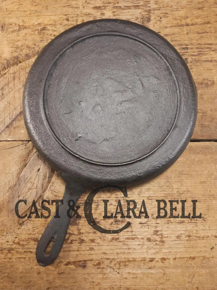 Piece of American history. Late 1800’s unknown antique Gate marked Round Cast Iron Stove Eye Griddle. Great daily user!