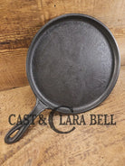 Piece of American history. Late 1800’s unknown antique Gate marked Round Cast Iron Stove Eye Griddle. Great daily user!