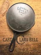 Price to Sell! HTF 1920’s Era Wagner Sidney -O- #4 Skillet with Heat Ring #4A. Great for small item cooking eggs and