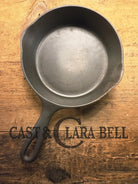 Price to Sell! HTF 1920’s Era Wagner Sidney -O- #4 Skillet with Heat Ring #4A. Great for small item cooking eggs and