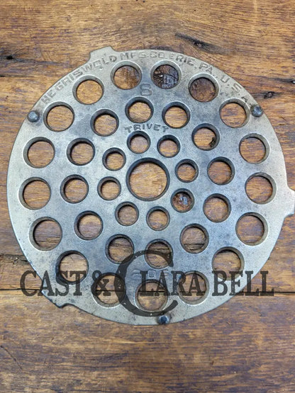 Price To Sell! Plated Griswold #8 Trivet. Trivet Bowed. #206 Will Work Perfectly Inverted. Dutch