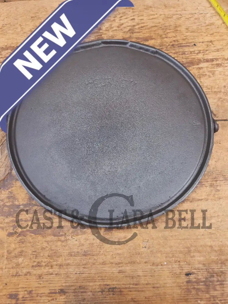 Priced To Sell: 1890’s Erie #12 Round Griddle Bailed Perfect Pizza Griddle - Griddle
