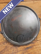 Priced To Sell: 1890’s Erie #12 Round Griddle Bailed Perfect Pizza Griddle - Griddle