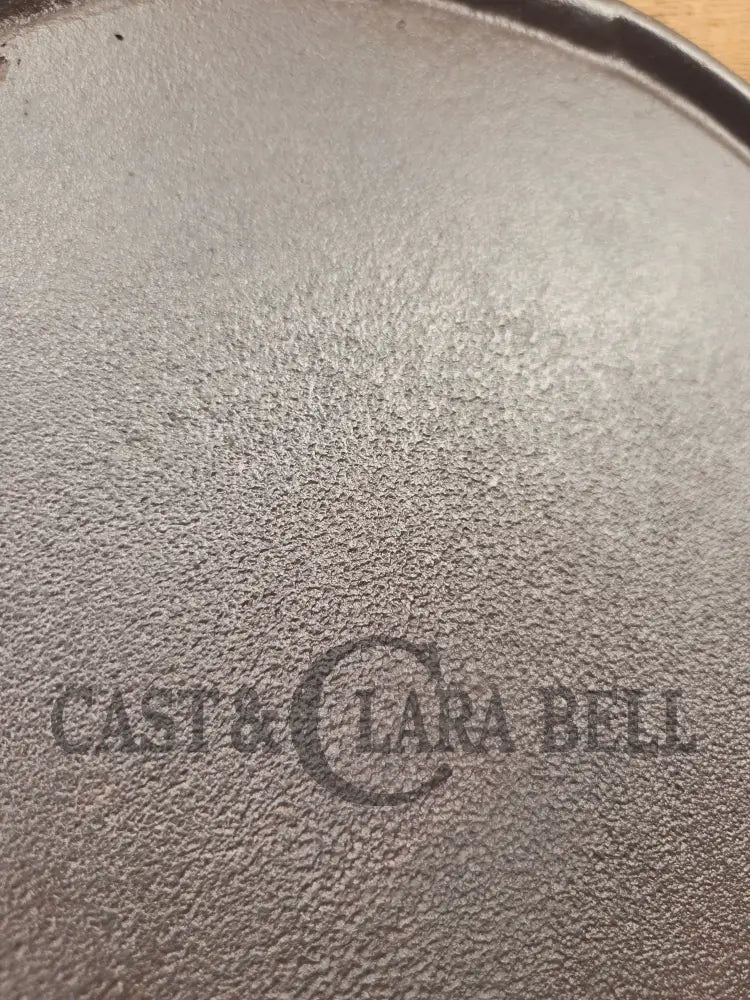 Priced To Sell: 1890’s Erie #12 Round Griddle Bailed Perfect Pizza Griddle - Griddle