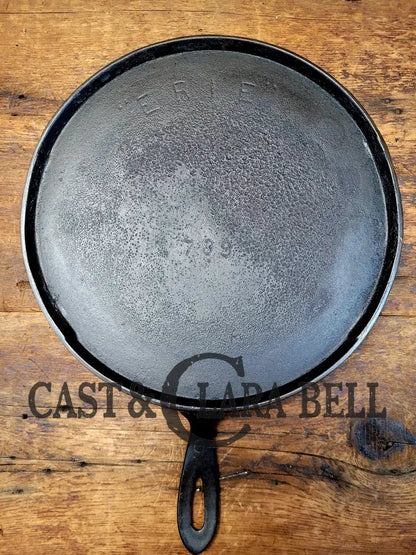 Priced To Sell! 1890’S Erie (Griswold) #9 Round Griddle Sulfur Pitting On Bottom Gorgeous Top!