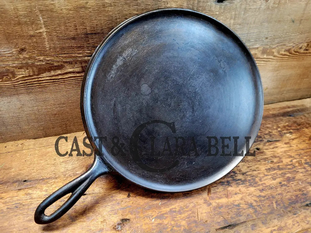 Priced To Sell! 1890’S Erie (Griswold) #9 Round Griddle Sulfur Pitting On Bottom Gorgeous Top!