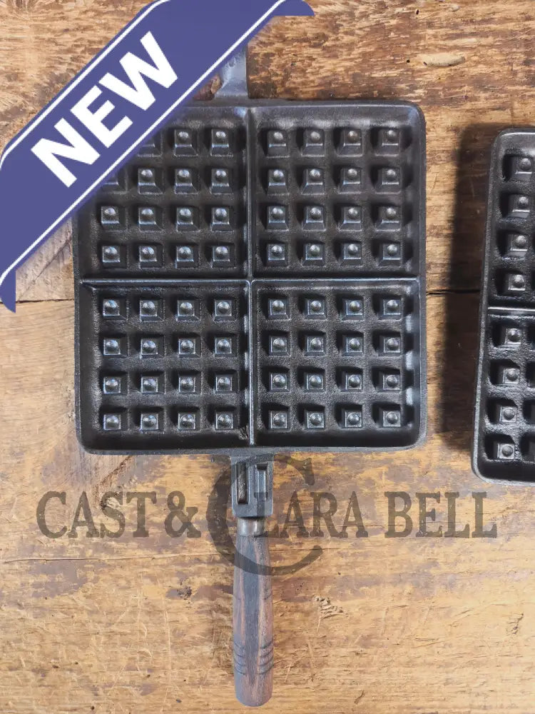 Priced to Sell 1900’s Early Wagner Mfg Co. Sidney O #8 Waffle Iron with Tall Base! - Waffle Iron