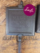 Priced to Sell 1900’s Early Wagner Mfg Co. Sidney O #8 Waffle Iron with Tall Base! - Waffle Iron