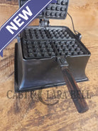Priced to Sell 1900’s Early Wagner Mfg Co. Sidney O #8 Waffle Iron with Tall Base! - Waffle Iron