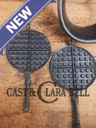 Priced to Sell 1910’s Early Wagner Mfg Co. Sidney O #8 Waffle Iron with Tall Base! - Waffle Iron