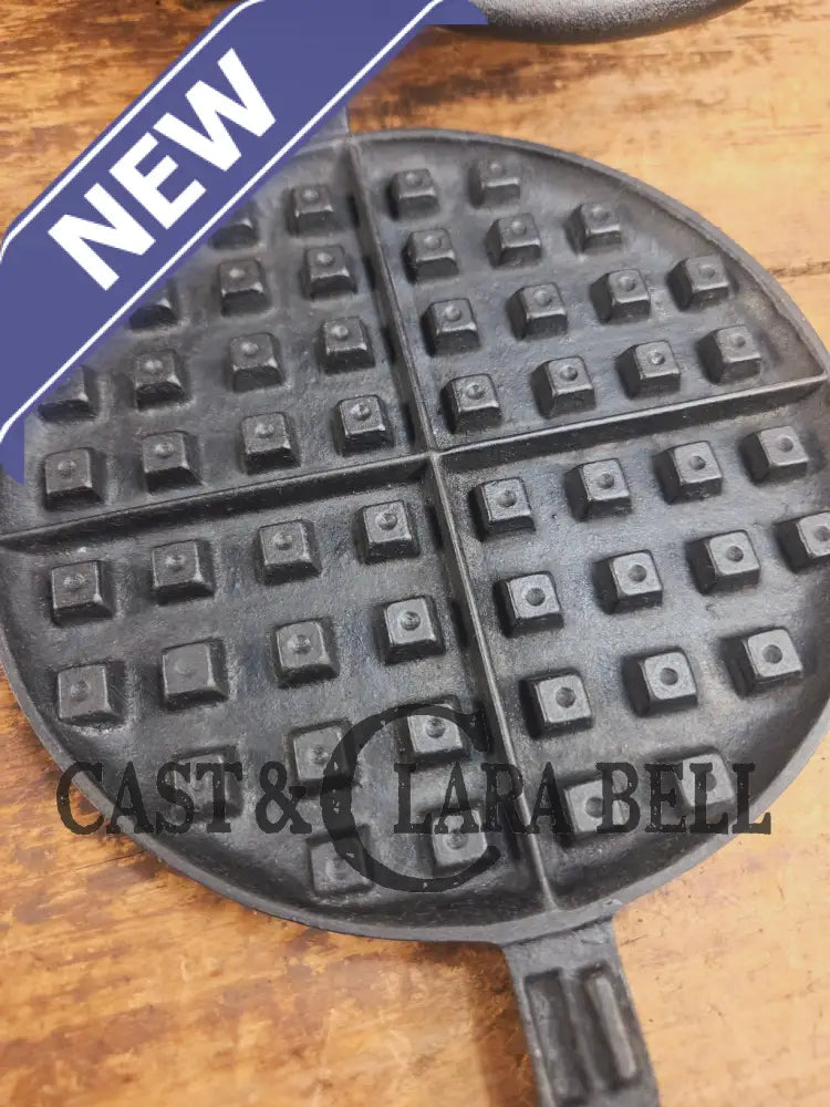Priced to Sell 1910’s Early Wagner Mfg Co. Sidney O #8 Waffle Iron with Tall Base! - Waffle Iron